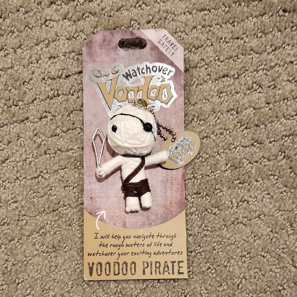 NEW Voodoo Pirate Keychain NEW